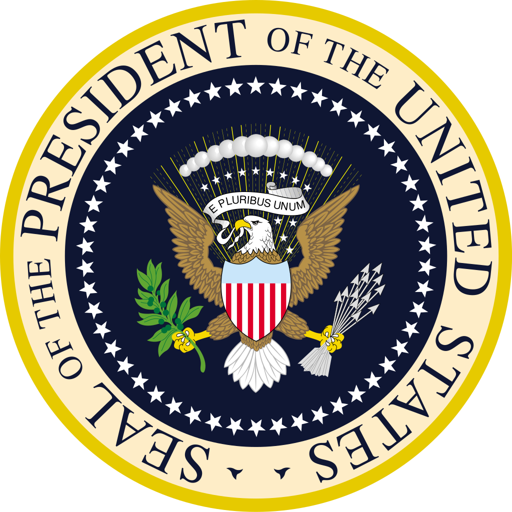 President of the United States (POTUS) seal on exfed dog training website for President training package